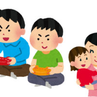 家族の団らんは、親子両方の笑い声によってうまれる