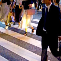 東京は人が多い